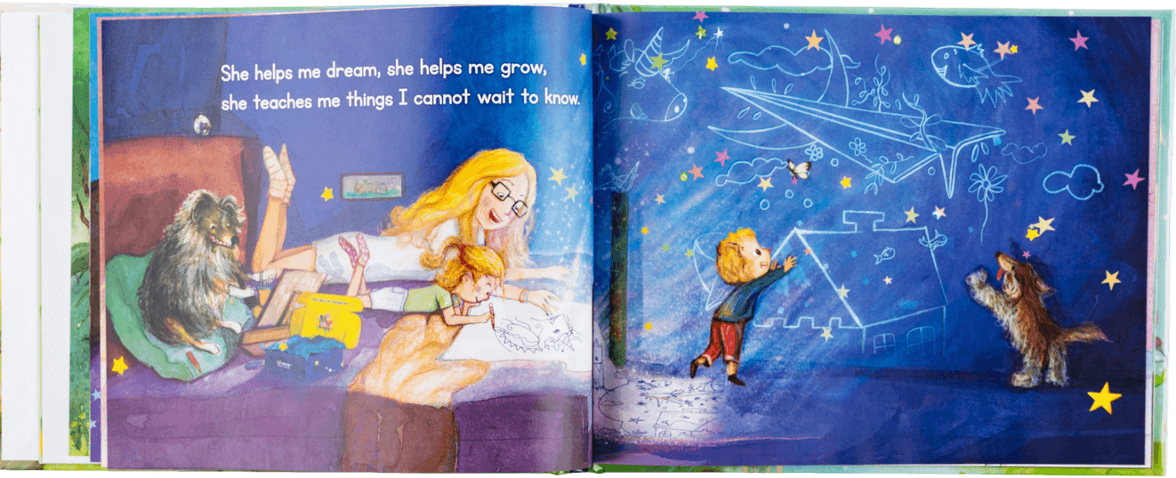Interior spread — some love me from near